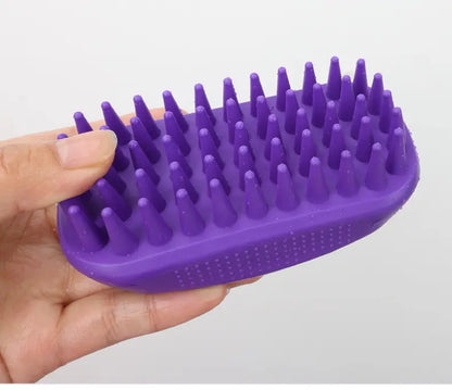 Comprehensive Pet Grooming Kit for Dogs and Cats – 9 Professional Tools Including Bathing Massage Brush, Nail Clipper, Slicker Brush, Scissors, Toothbrush, and More