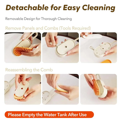 Caves Cat Steam Grooming Brush