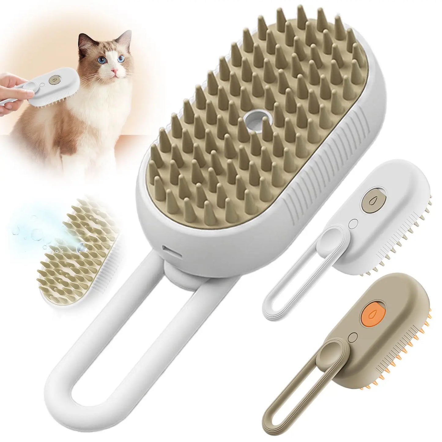 Caves Cat Steam Grooming Brush