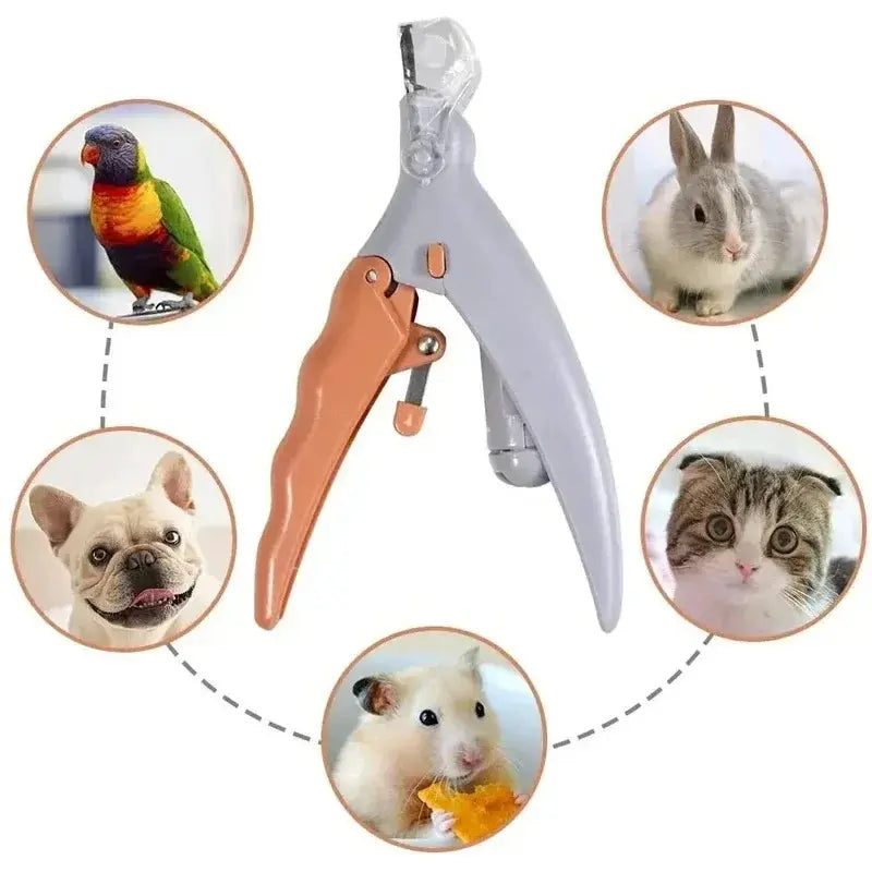 Professional Pet Nail Clipper with LED Light - Safe and Painless Trimmer for Accurate Claw Cutting