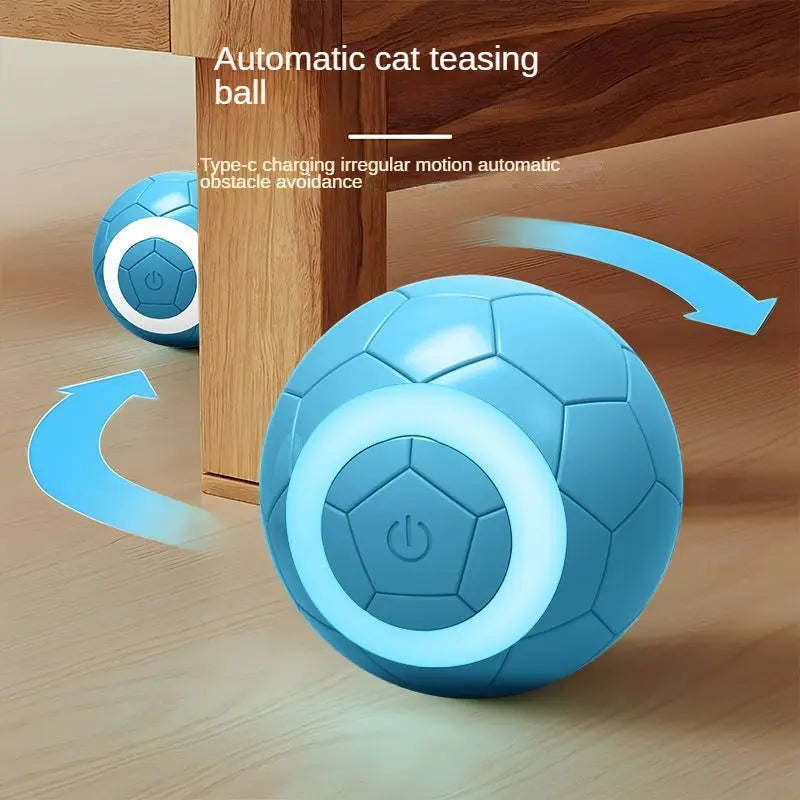 Gravity-Activated Interactive Electric Toy Ball for Cats and Dogs