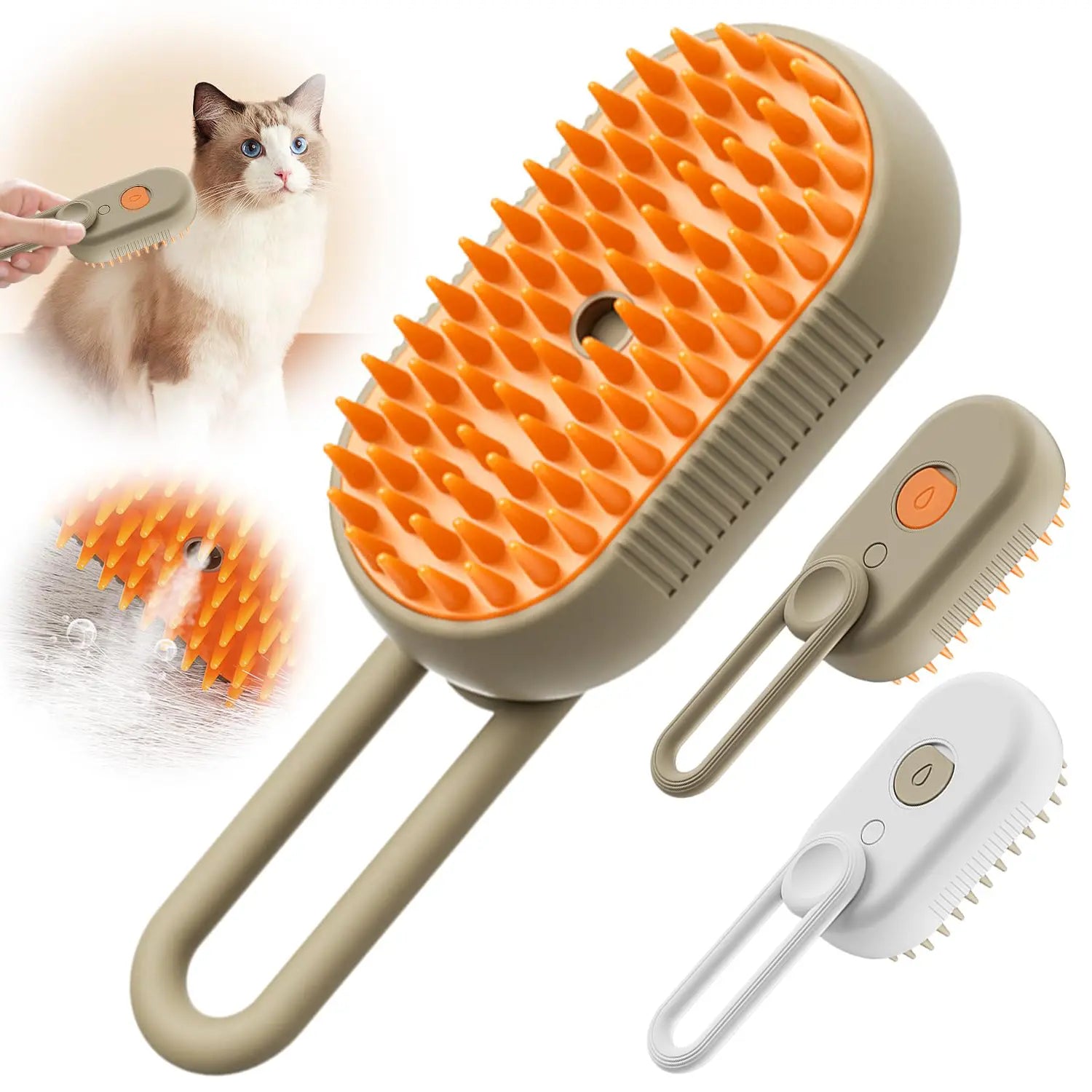 Caves Cat Steam Grooming Brush
