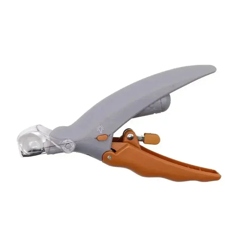 Professional Pet Nail Clipper with LED Light - Safe and Painless Trimmer for Accurate Claw Cutting