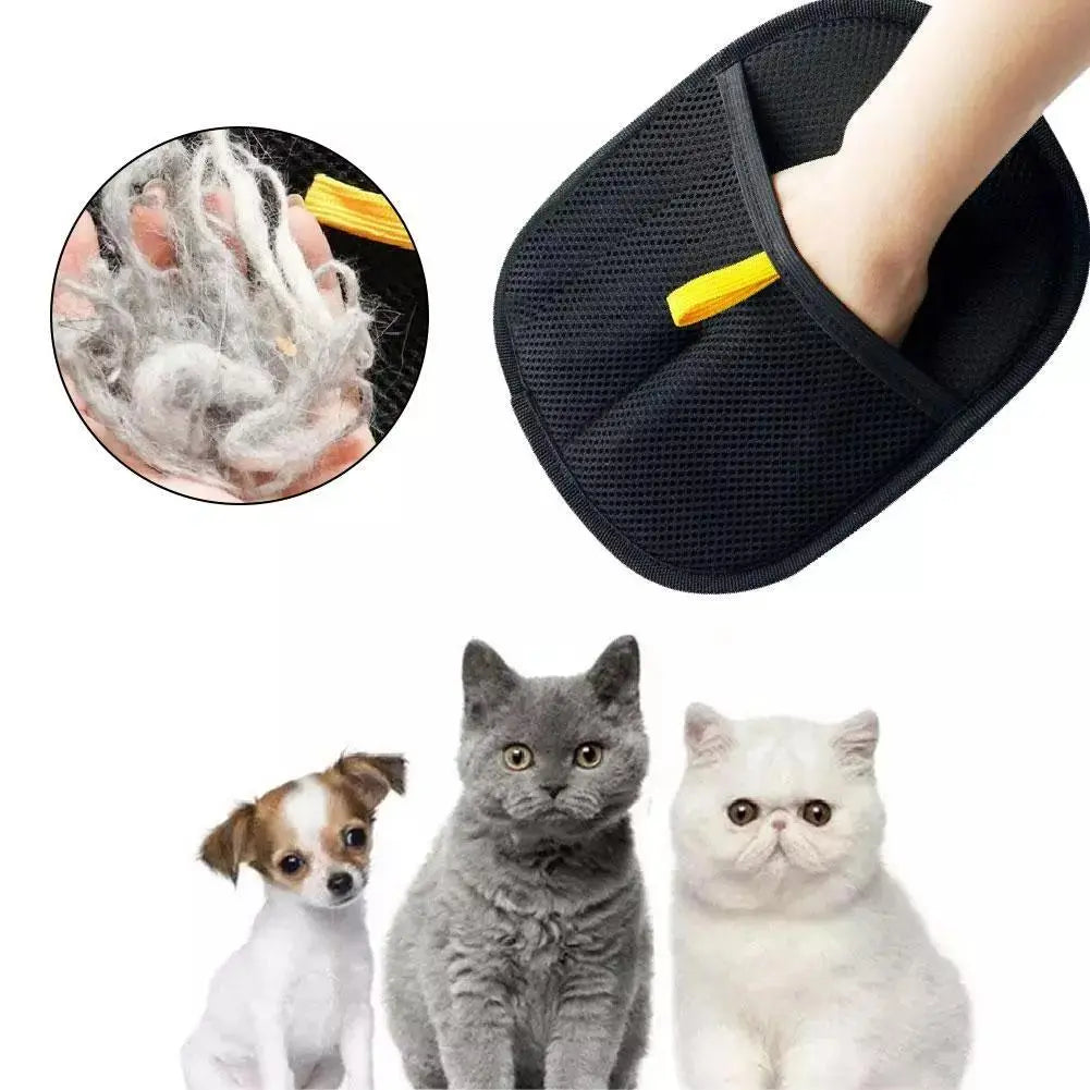 Oceantree Two-Way Brush Pet Hair Remover - Waterproof and Wear-Resistant Gloves for Effective Household Cleaning and Pet Care