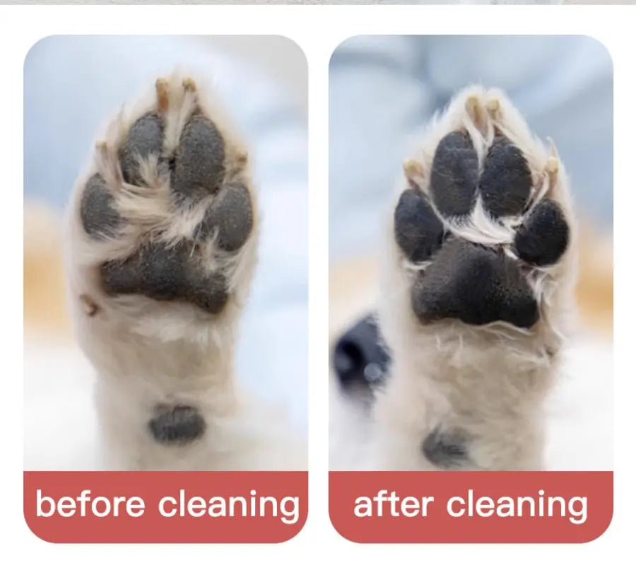 2025 All for Paws Portable Automatic Dog Paw Cleaner with Free Towels - USB Rechargeable Device for Cleaning Muddy Paws, Safe for Pets