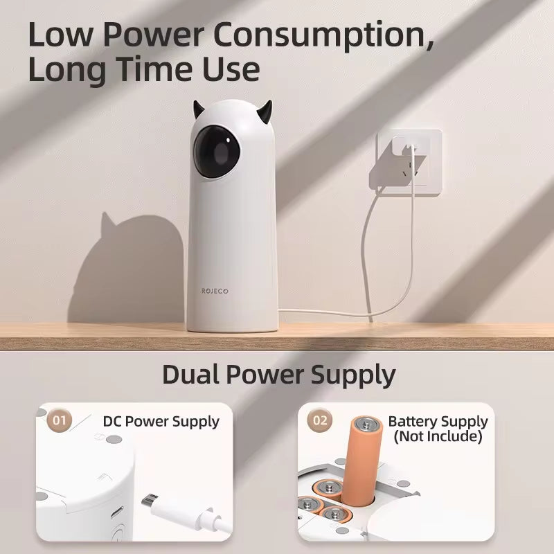 Interactive Smart Laser Cat Toy with Handheld Remote - Automatic LED Pet Teaser for Indoor Use